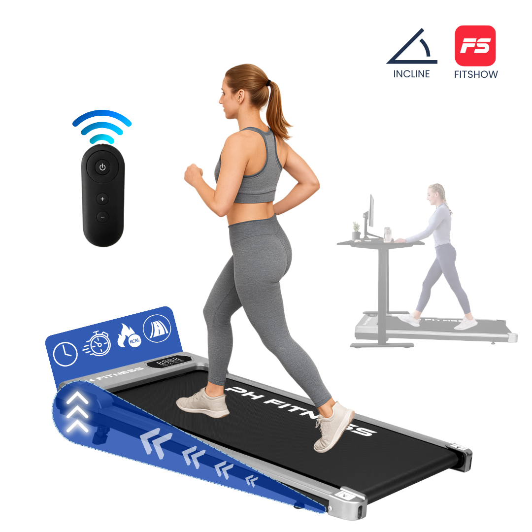 Loopband – 8 km/u – Incline & Handmatige Helling – Opvouwbaar / Inklapbaar – B3 – Verkrijgbaar in 3 kleuren!