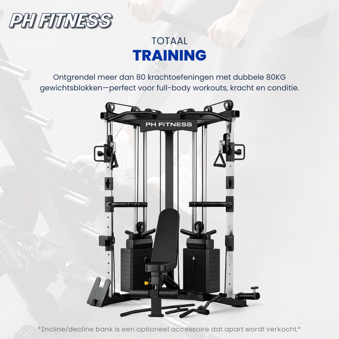 V-Frame Cable Crossover - 160KG Weight Stack