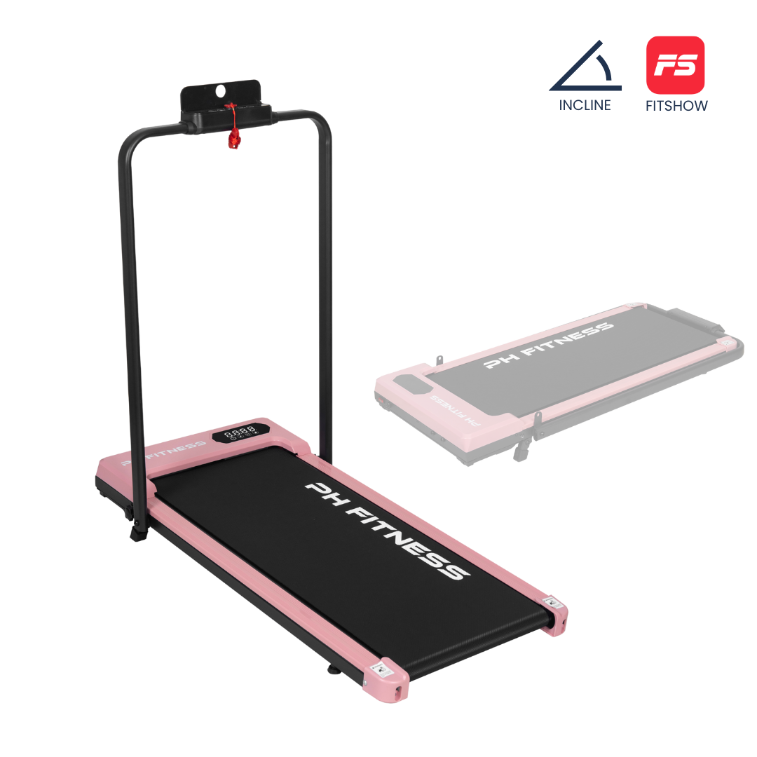 Laufband – 8 km/h – Steigung &amp; manuelle Neigungseinstellung – klappbar / zusammenklappbar – SF1B – Erhältlich in 3 Farben