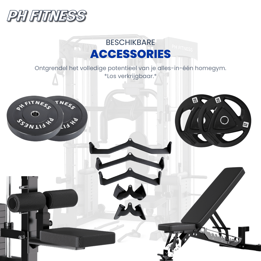 All-in-One Home Gym Power Rack - 160KG Weight Stack - Physical Sports Group B.V.