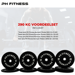 Bumper Plates PH Fitness Voordeelset - PH Fitness