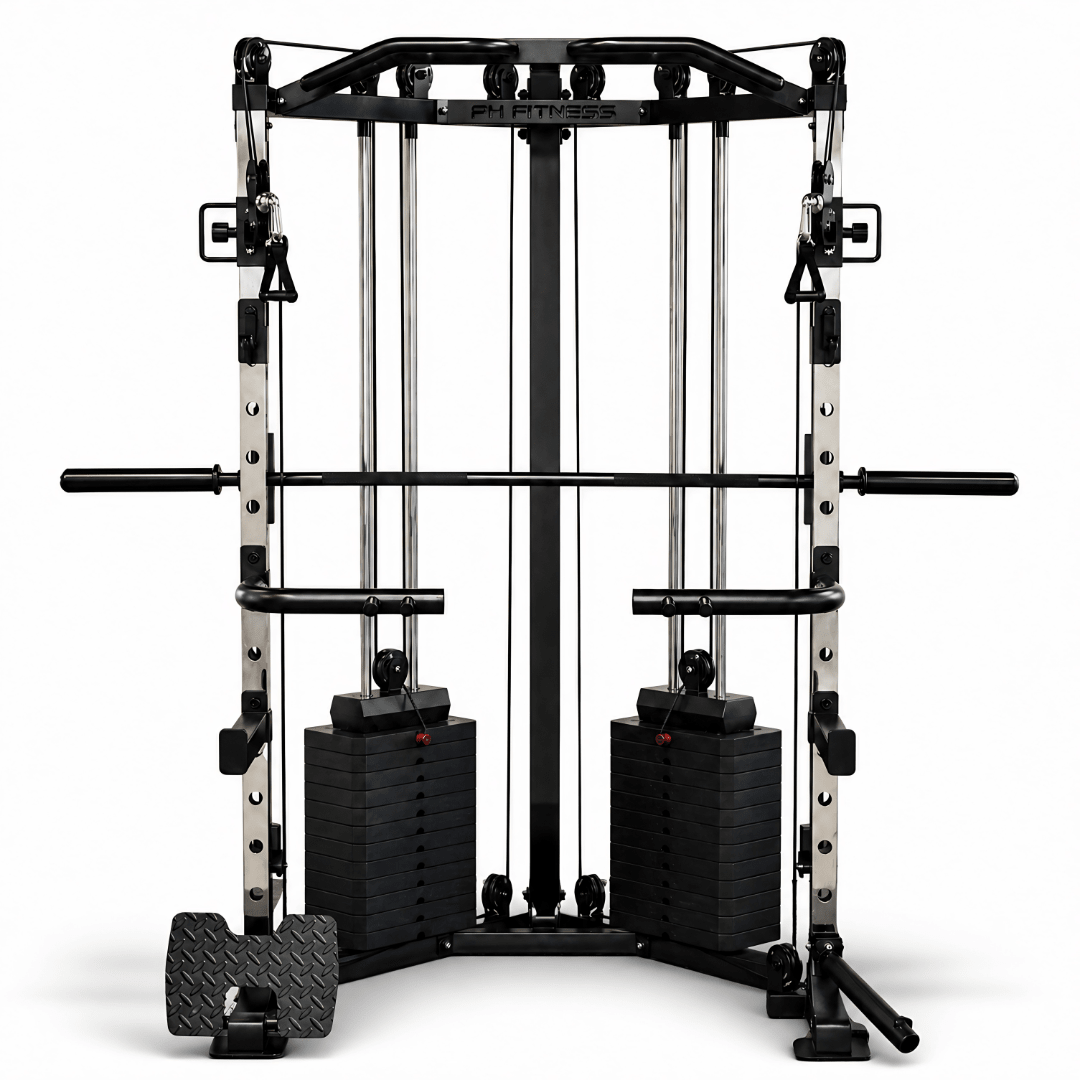Corner Cable Crossover Smith Machine - 160KG Weight Stack - Physical Sports Group B.V.