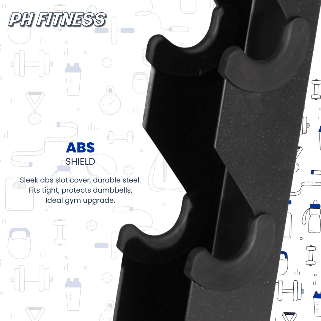 Dumbbell Torenrek – Compact & Professioneel Ontwerp (10 Paar - 1 - 10KG) - PH Fitness