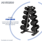 Dumbbell Torenrek – Compact & Professioneel Ontwerp (5 Paar) - PH Fitness
