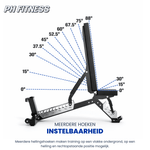 EXPERT046 Heavy Duty Adjustable Bench - Physical Sports Group B.V.