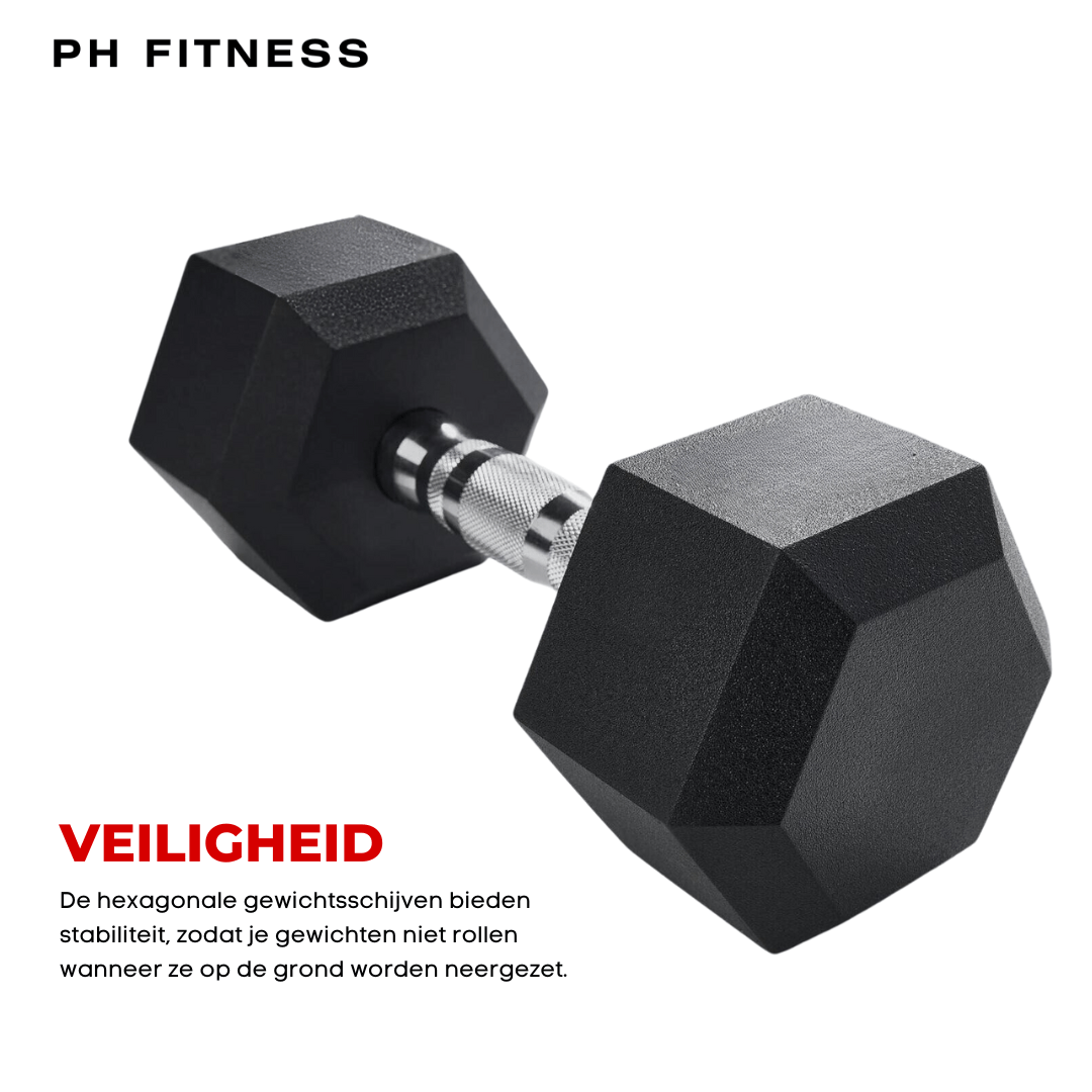 Hexagon Dumbbells Voordeelsets - PH Fitness