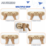 Houten Hangboard / Fingerboard voor Klimtraining – Professioneel Trainingsbord voor Grip - , Vinger - en Onderarmkracht – Boulderen & Sportklimmen - PH Fitness