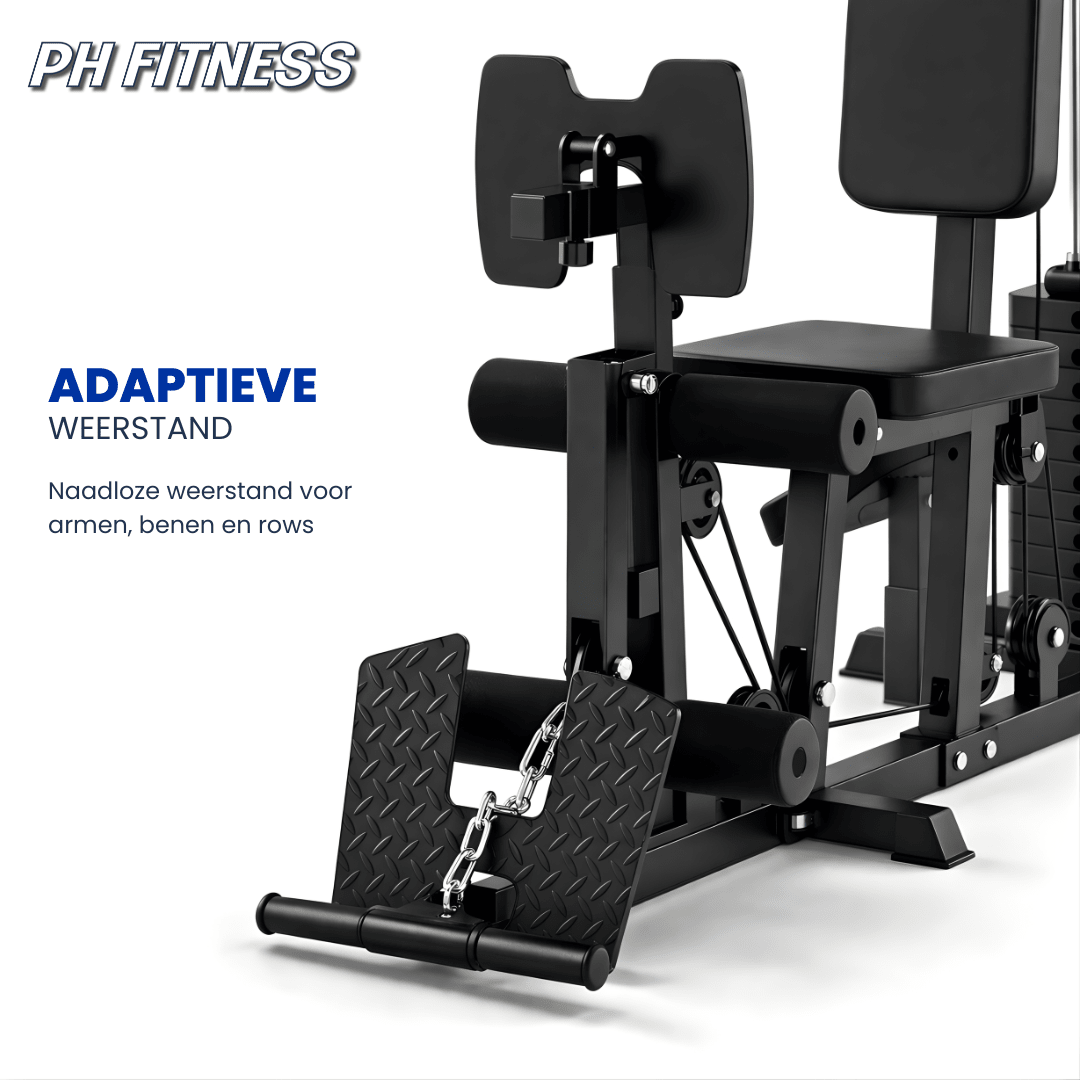 Multi Gym Functional Trainer - 100KG Weight Stack - Physical Sports Group B.V.