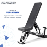 PH Fitness Verstelbare Trainingsbank – Flat & Incline - PH Fitness