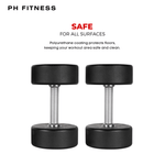 Polyurethaan Dumbbells - PH Fitness
