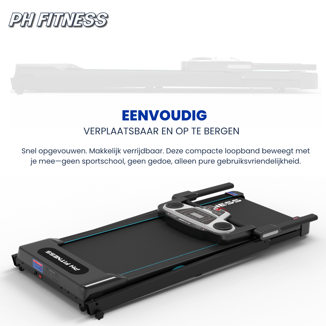 TR-800 Treadmill Foldable Edition - 12 km/u - Physical Sports Group B.V.