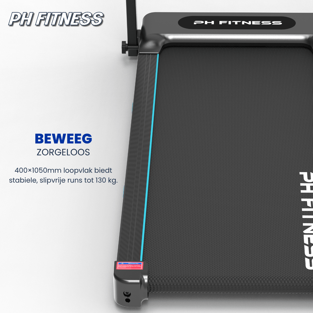 TR-800 Treadmill Foldable Edition - 12 km/u - Physical Sports Group B.V.