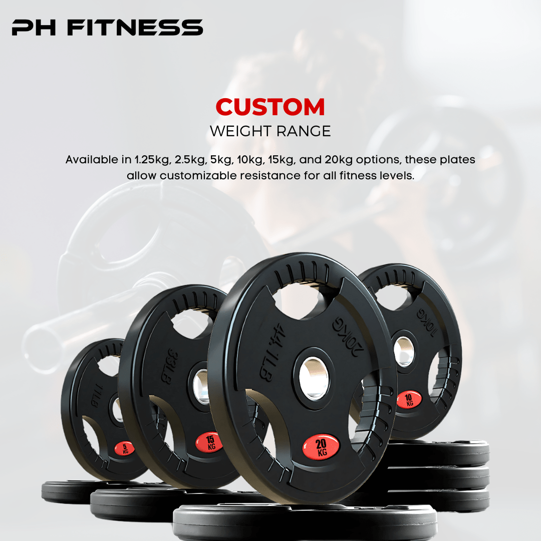 Tri Handle Plates - Olympic Edition - Physical Sports Group B.V.