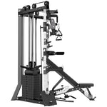 V - Frame Cable Crossover – Dubbele Pulley Krachtstation met 160KG Gewichtstapels - PH Fitness